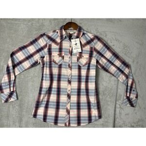 Ariat‎ Women's Western REAL Sharon Snap Shirt Women's size XS
